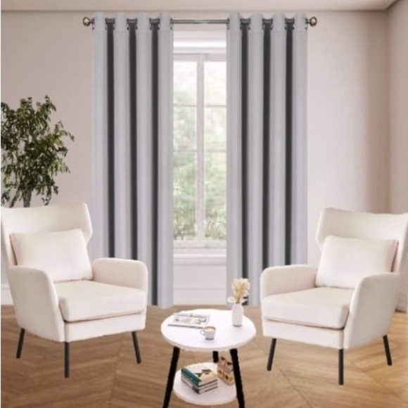 Blue Curtains with Grommet Top for Stylish Accents - Picture 10 of 10